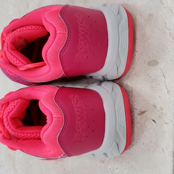 K-Swiss sneakers men's 5.5 women's 7.5 Pink and coral Flow Coolsystem Dura Wrap - Picture 3 of 16